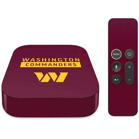 NFL Washington Commanders Apple TV Skin